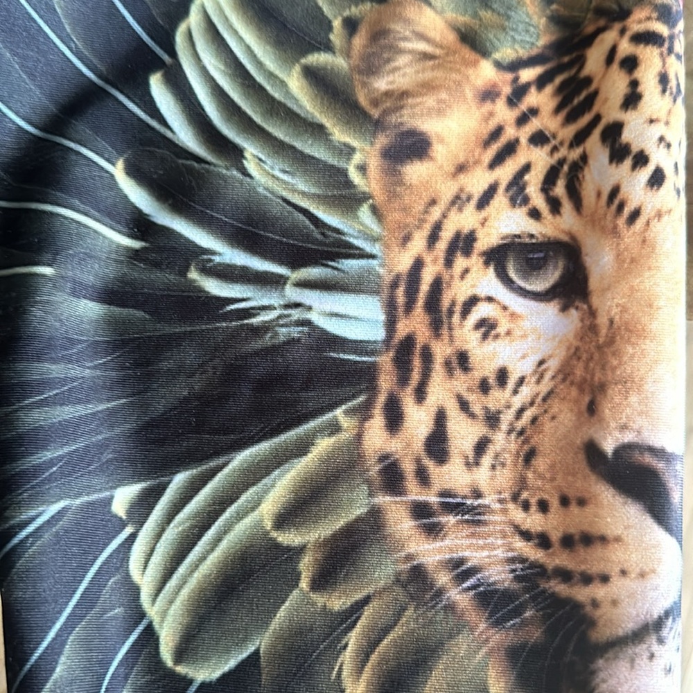 Shape Up Leopard Jungle Leggings M